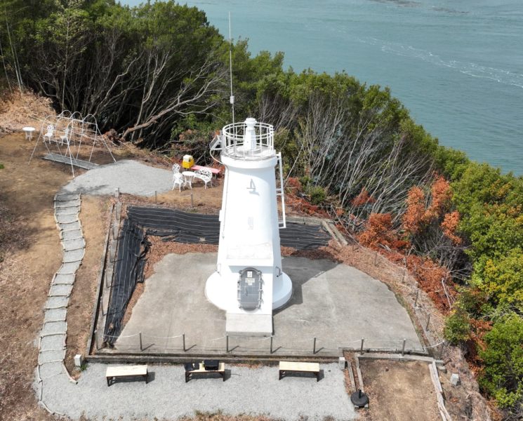 佐木島灯台特別修繕工事